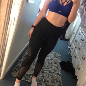 Sheer cut out Victoria Secret Leggings